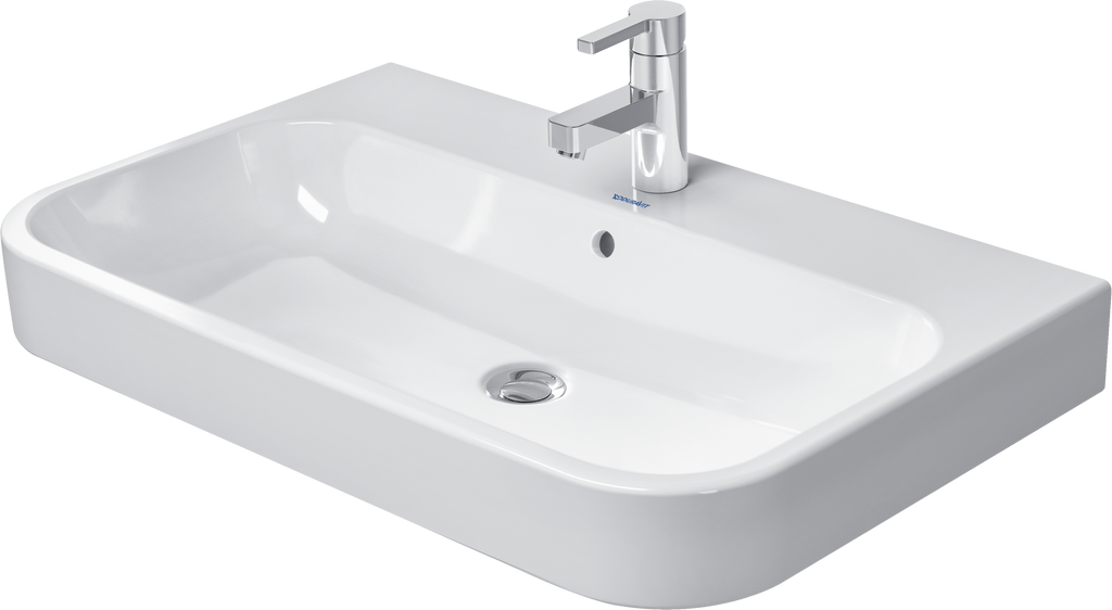 Duravit Happy D.2 lavabo de Pared Blanco Brillante