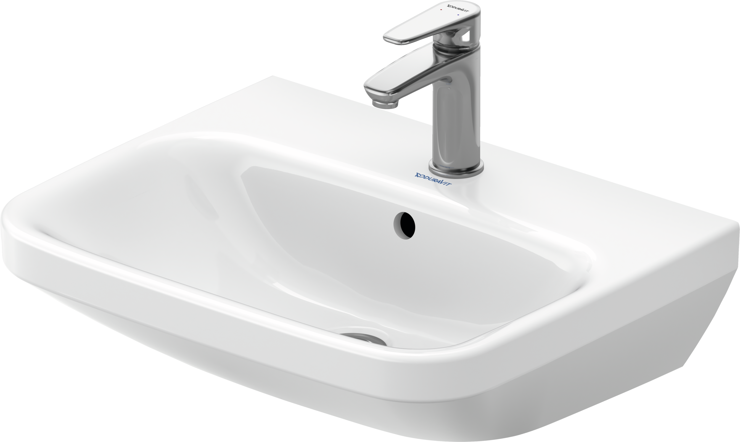 Duravit DuraStyle lavabo de Pared Blanco Brillante