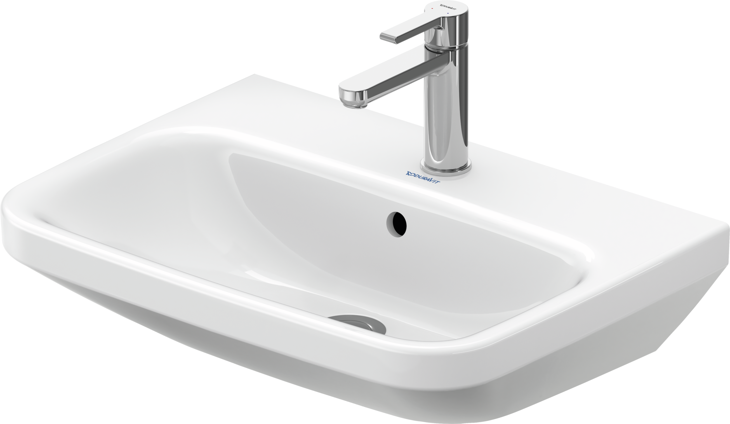 Duravit DuraStyle lavabo de Pared Blanco Brillante