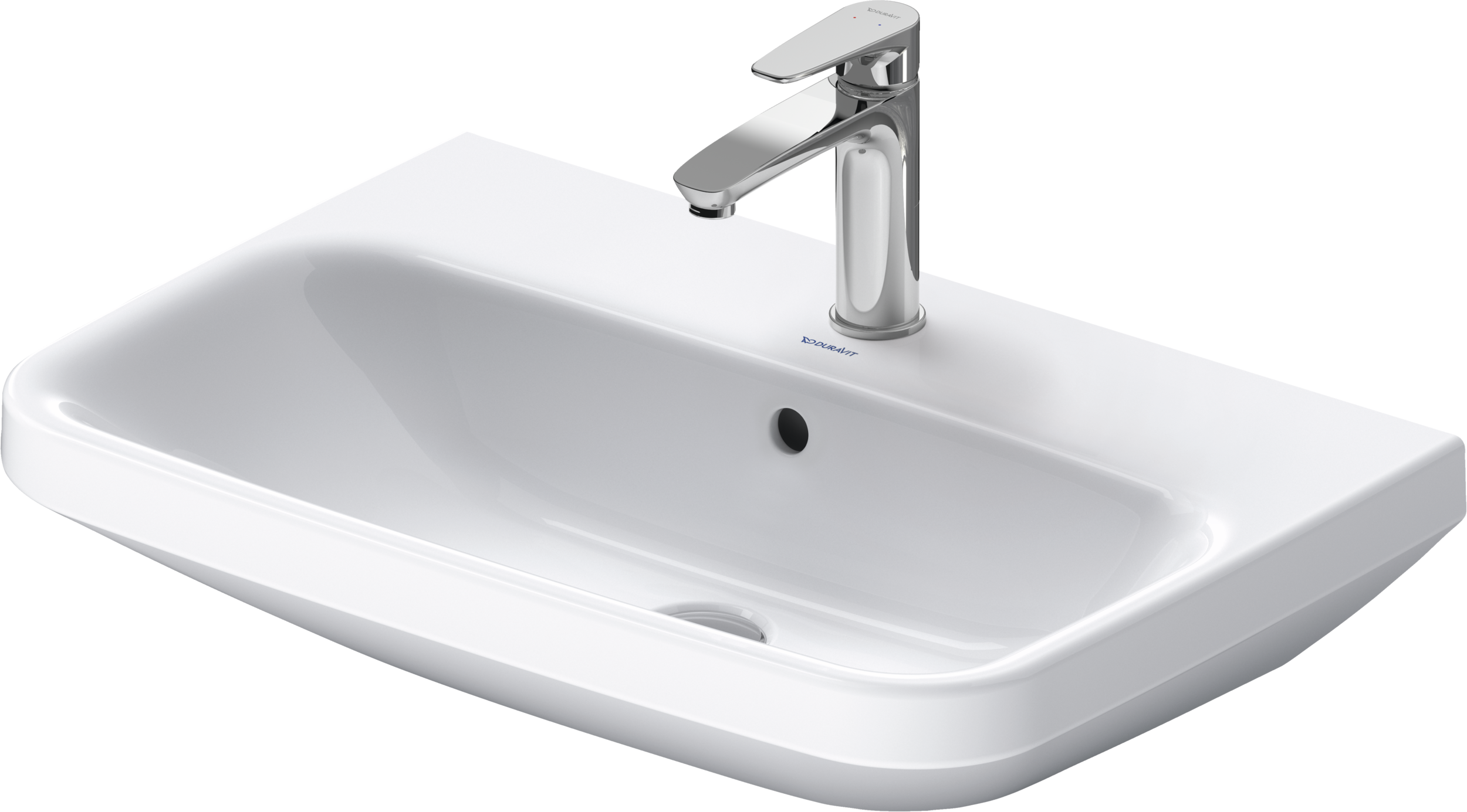 Duravit DuraStyle lavabo de Pared Blanco Brillante