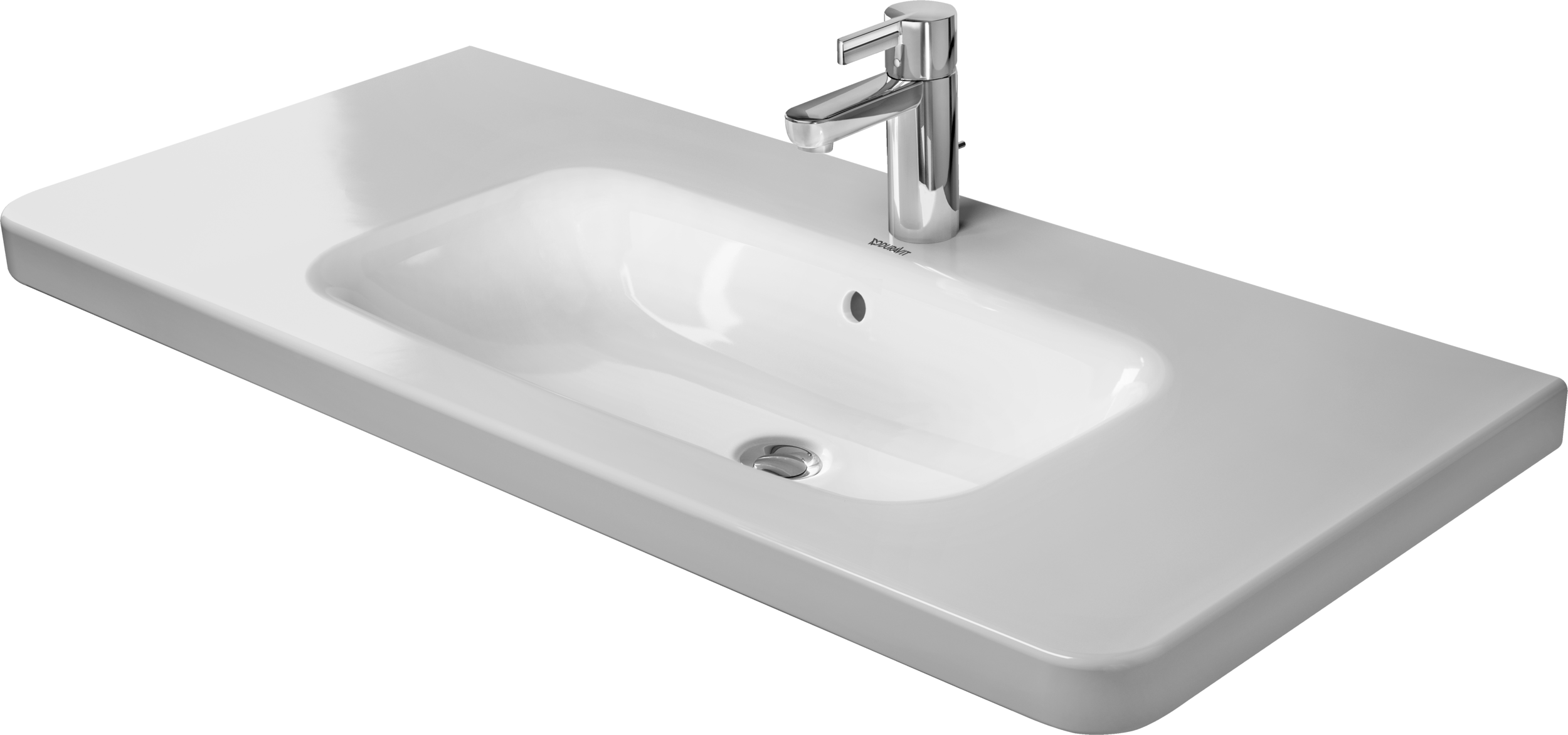 Duravit DuraStyle lavabo de Pared Blanco Brillante