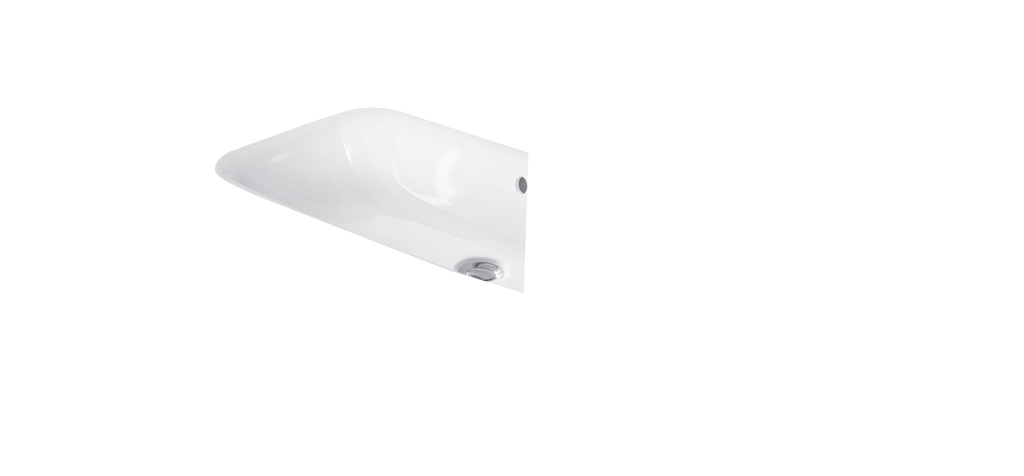 Duravit DuraStyle lavabo de Pared Blanco Brillante