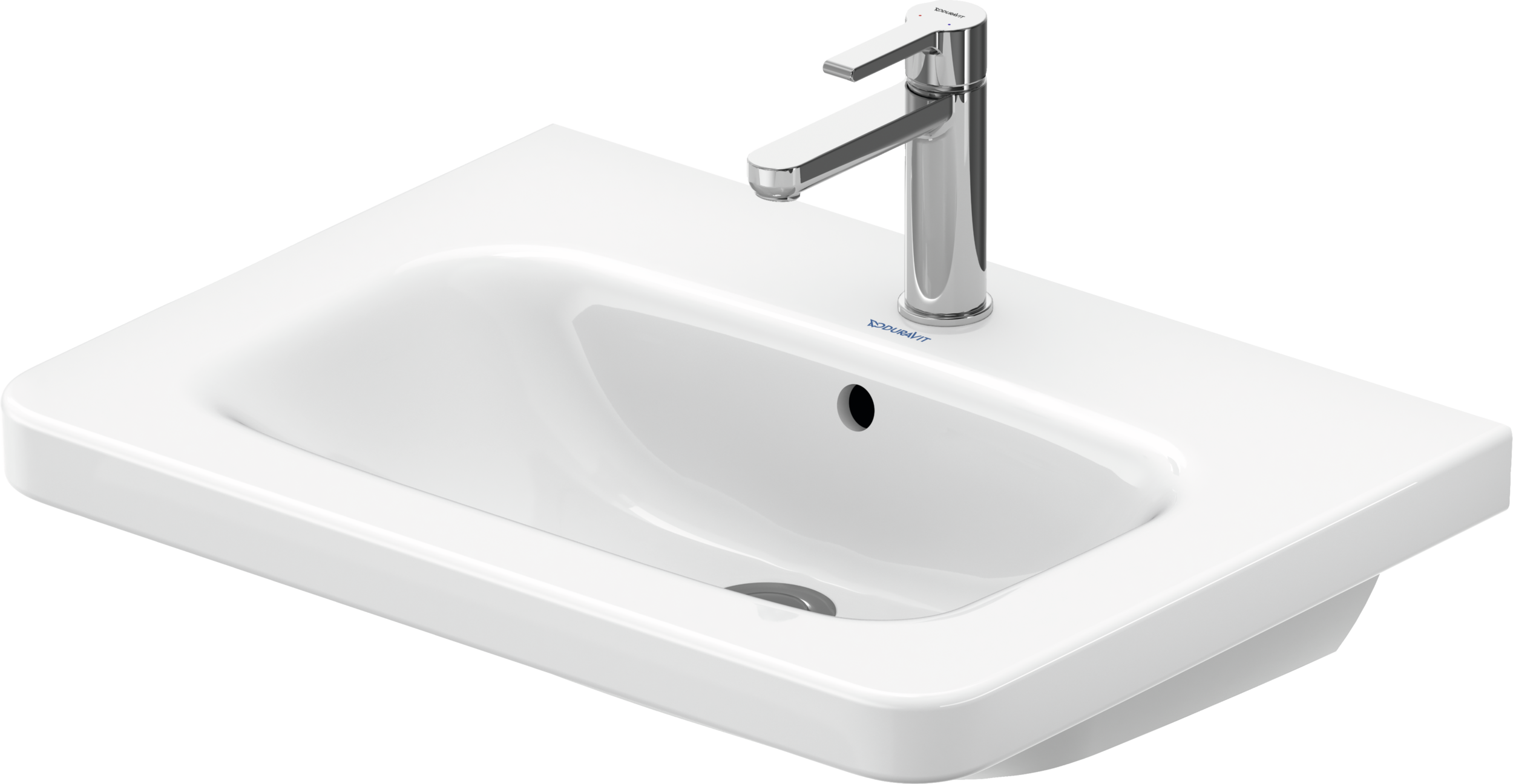 Duravit DuraStyle lavabo de Pared Blanco Brillante