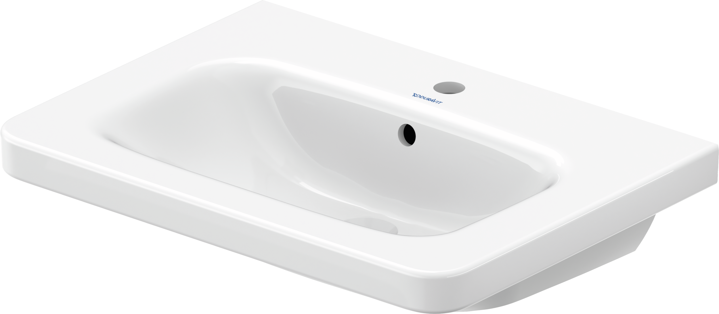 Duravit DuraStyle lavabo de Pared Blanco Brillante
