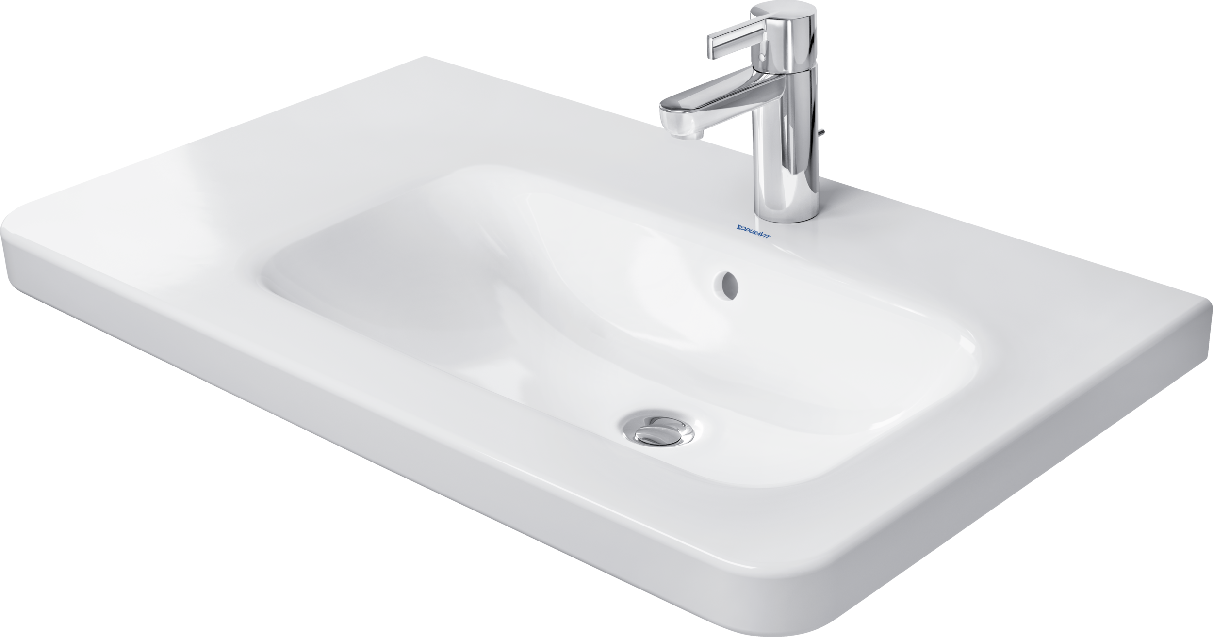 Duravit DuraStyle lavabo de Pared Blanco Brillante