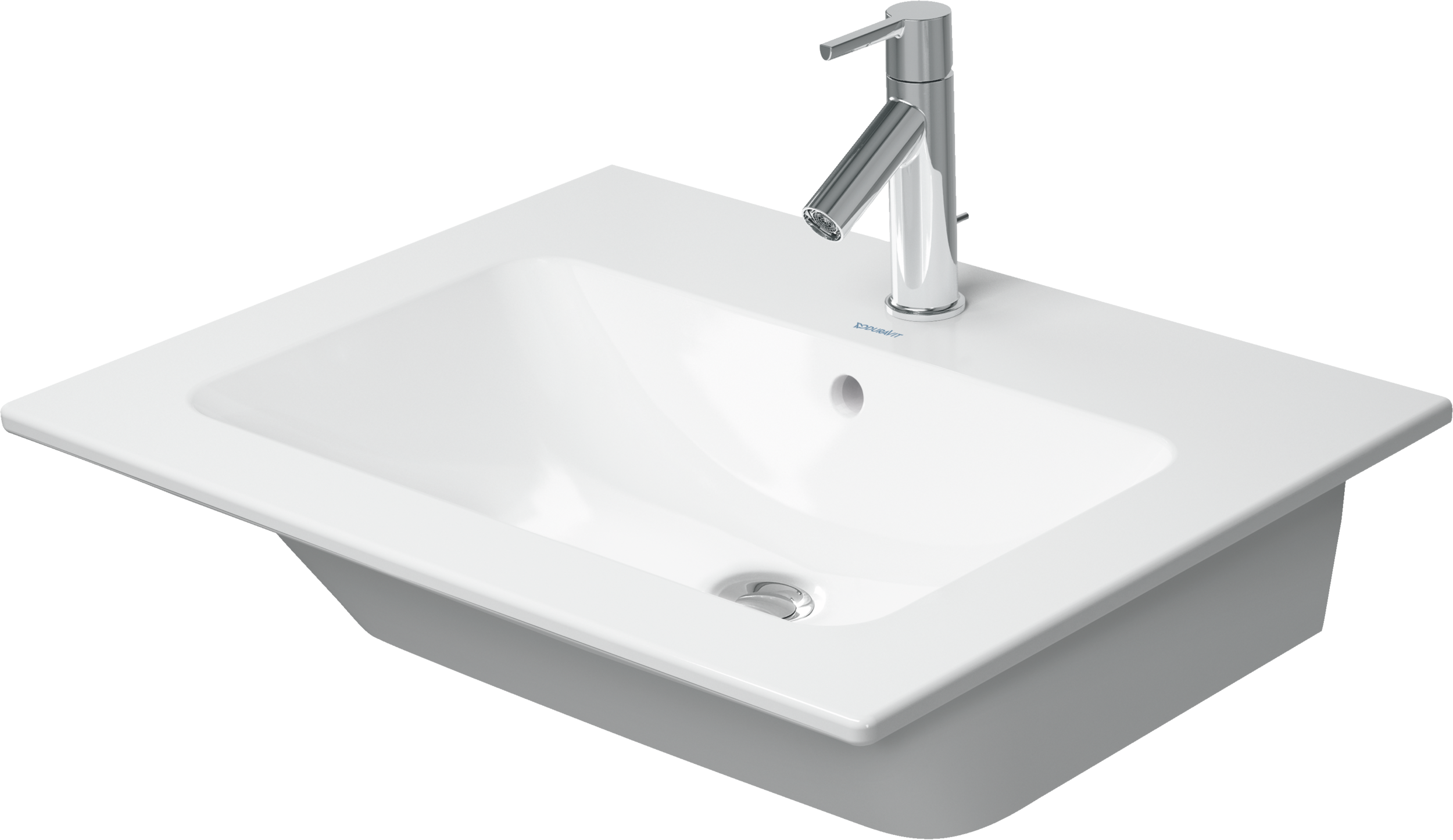 Duravit ME by Starck lavabo de Pared Blanco Brillante