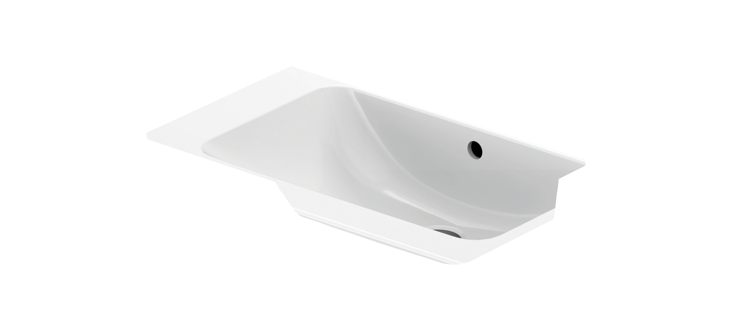 Duravit ME by Starck lavabo de Pared Blanco Brillante