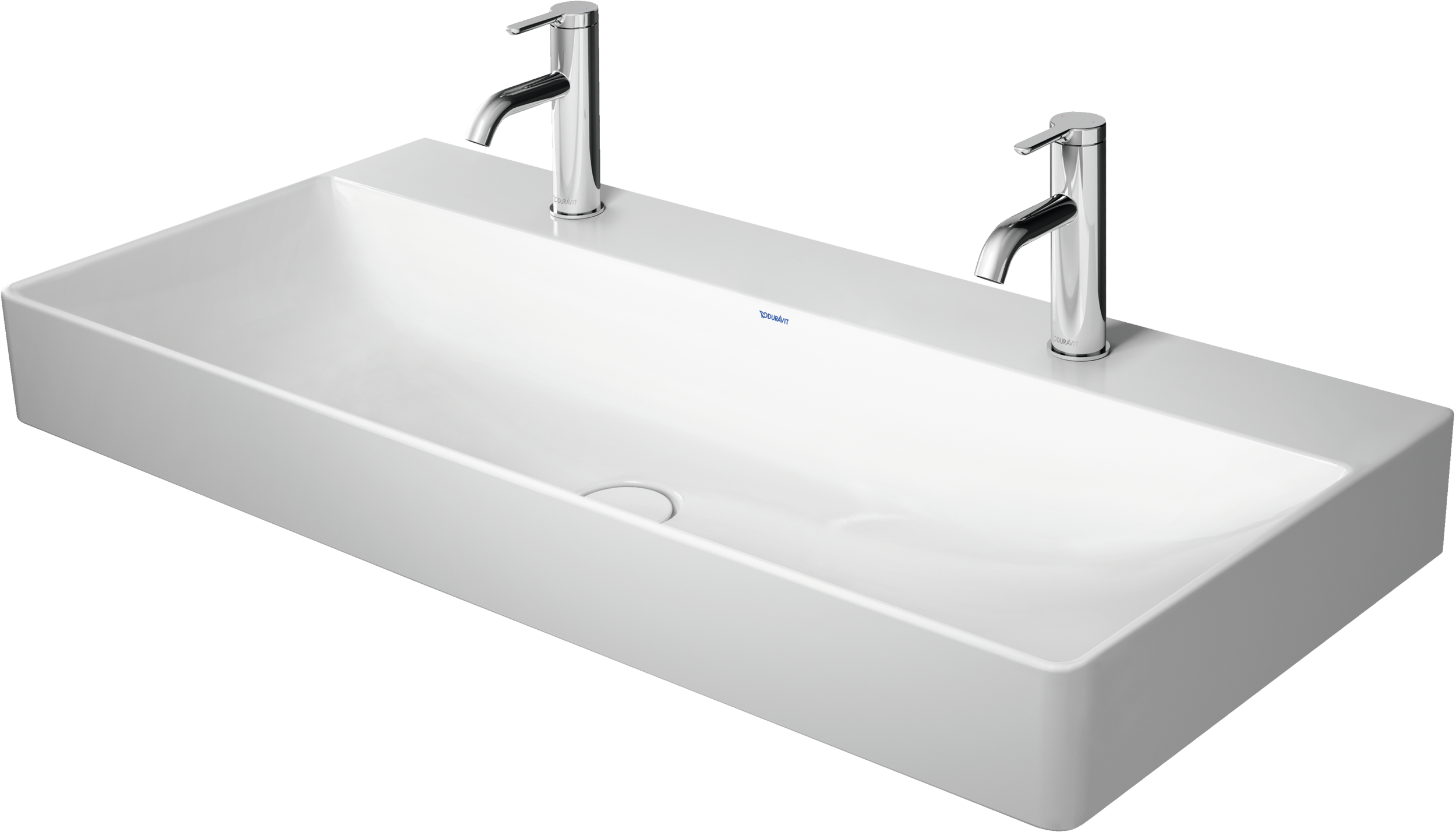 Duravit DuraSquare lavabo de Pared Blanco Brillante