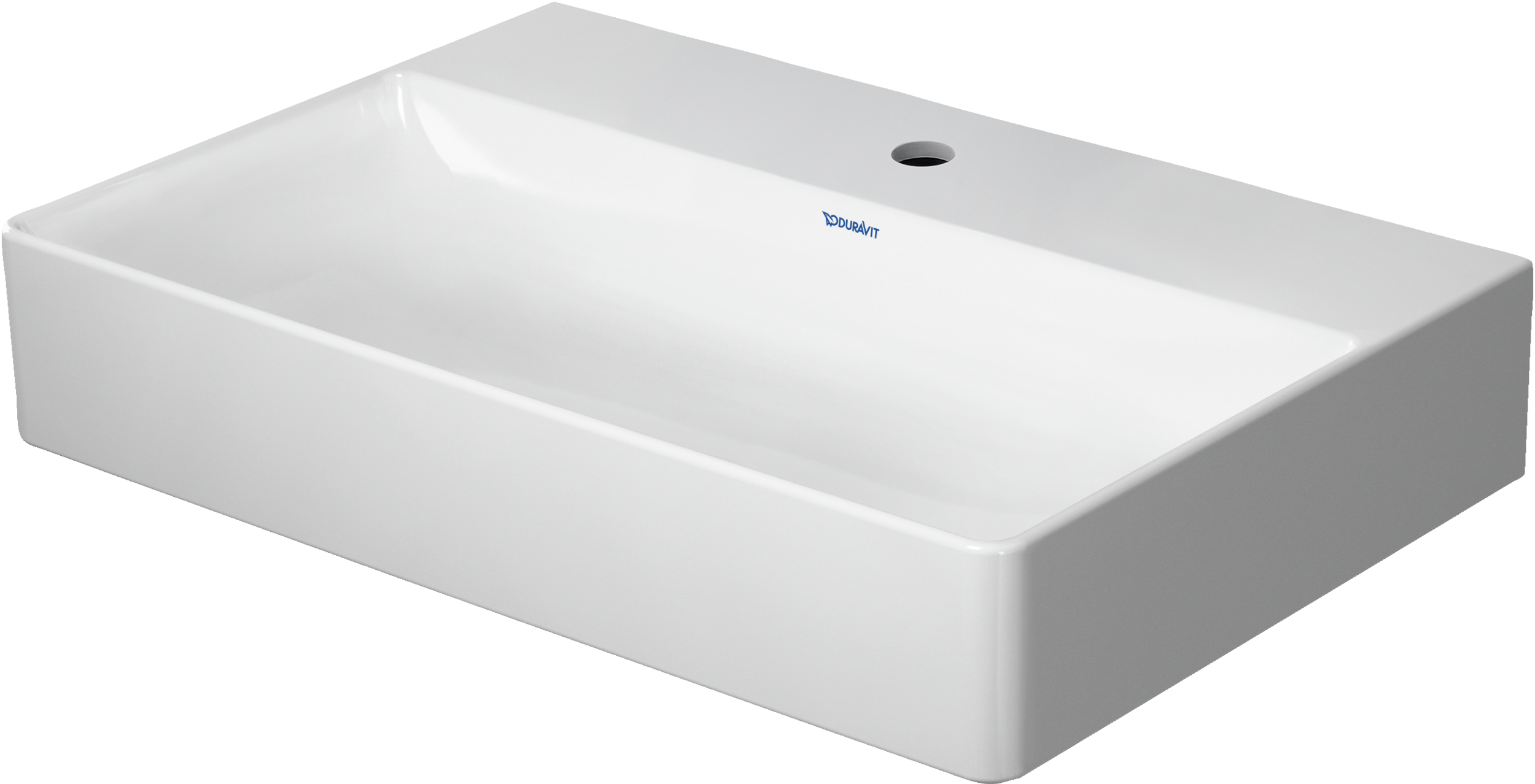 Duravit DuraSquare lavabo de Pared Blanco Brillante