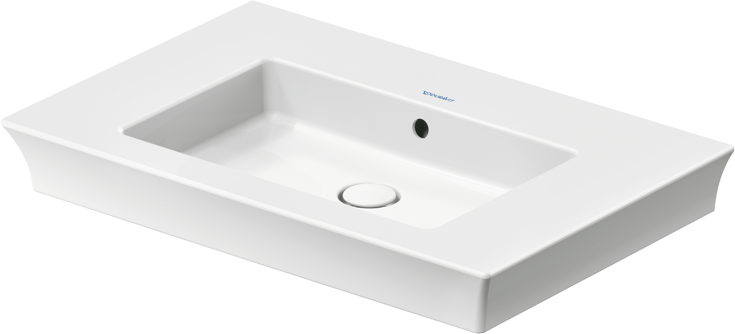 Duravit White Tulip lavabo de Pared Blanco Brillante