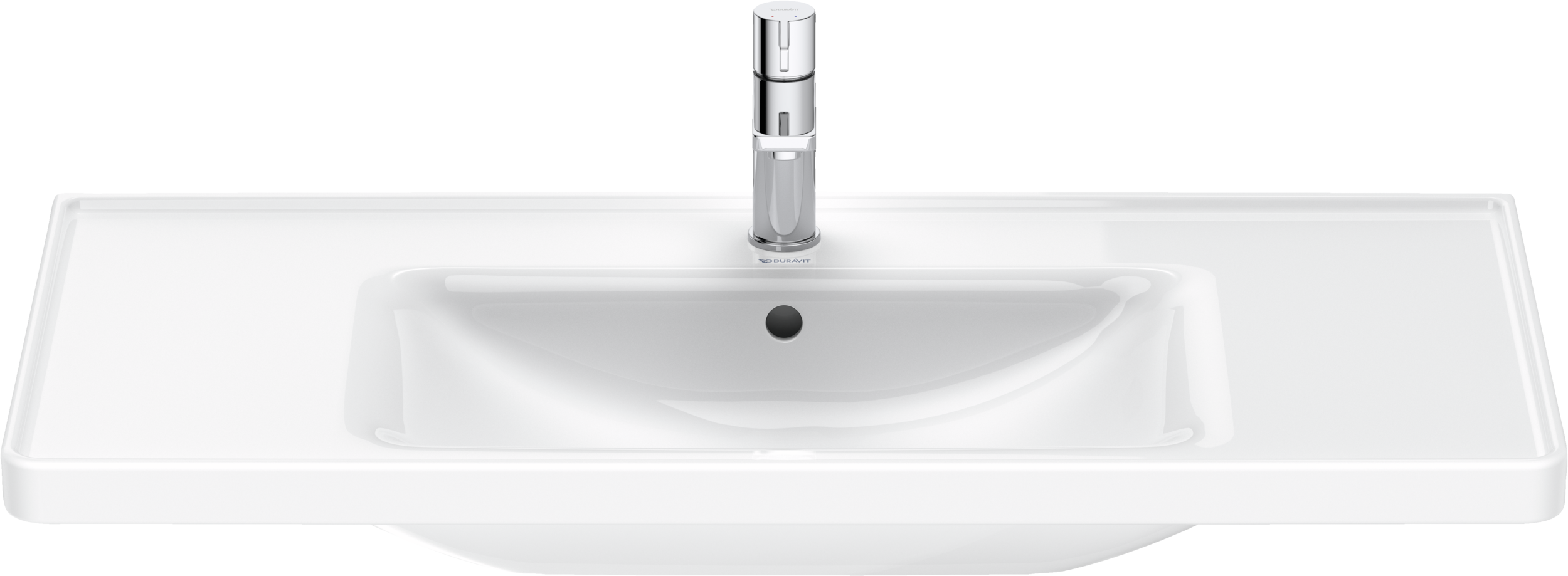 Duravit D-Neo lavabo de Pared Blanco Brillante