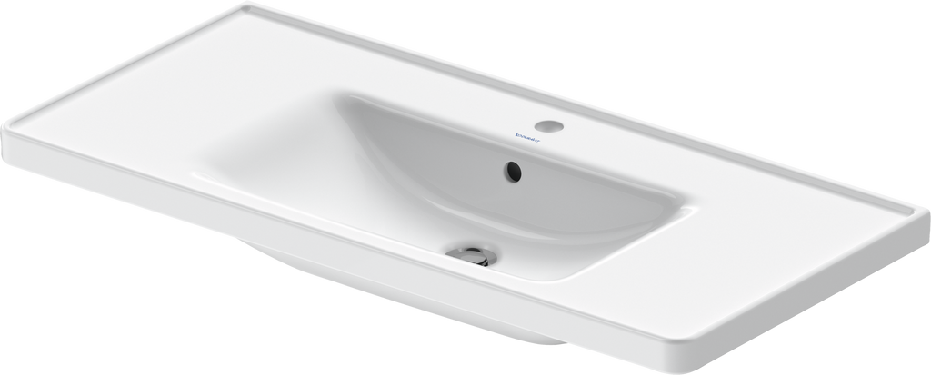 Duravit D-Neo lavabo de Pared Blanco Brillante