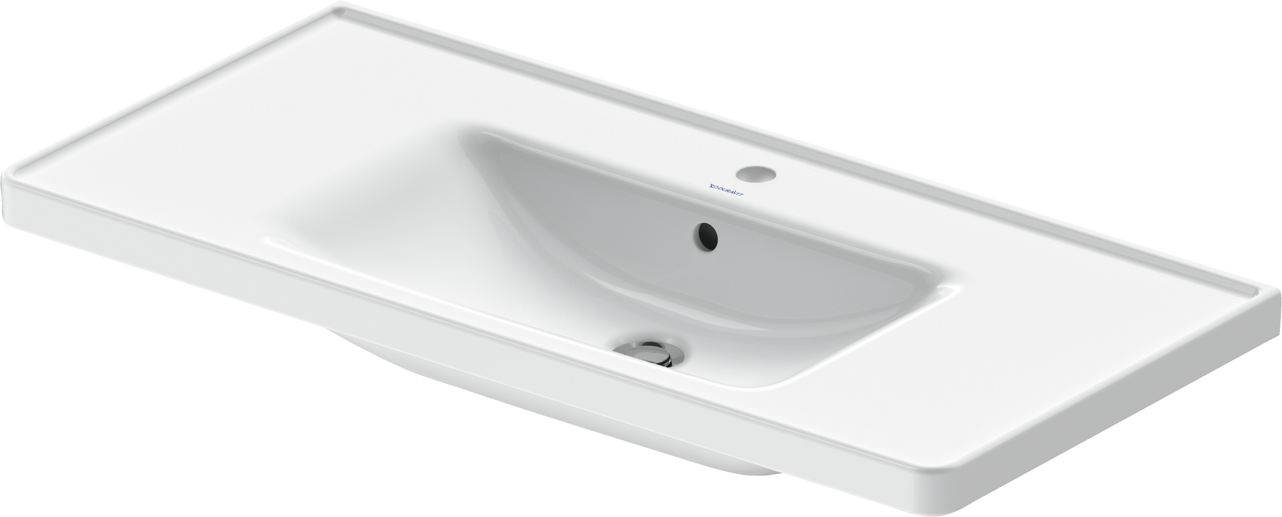 Duravit D-Neo lavabo de Pared Blanco Brillante