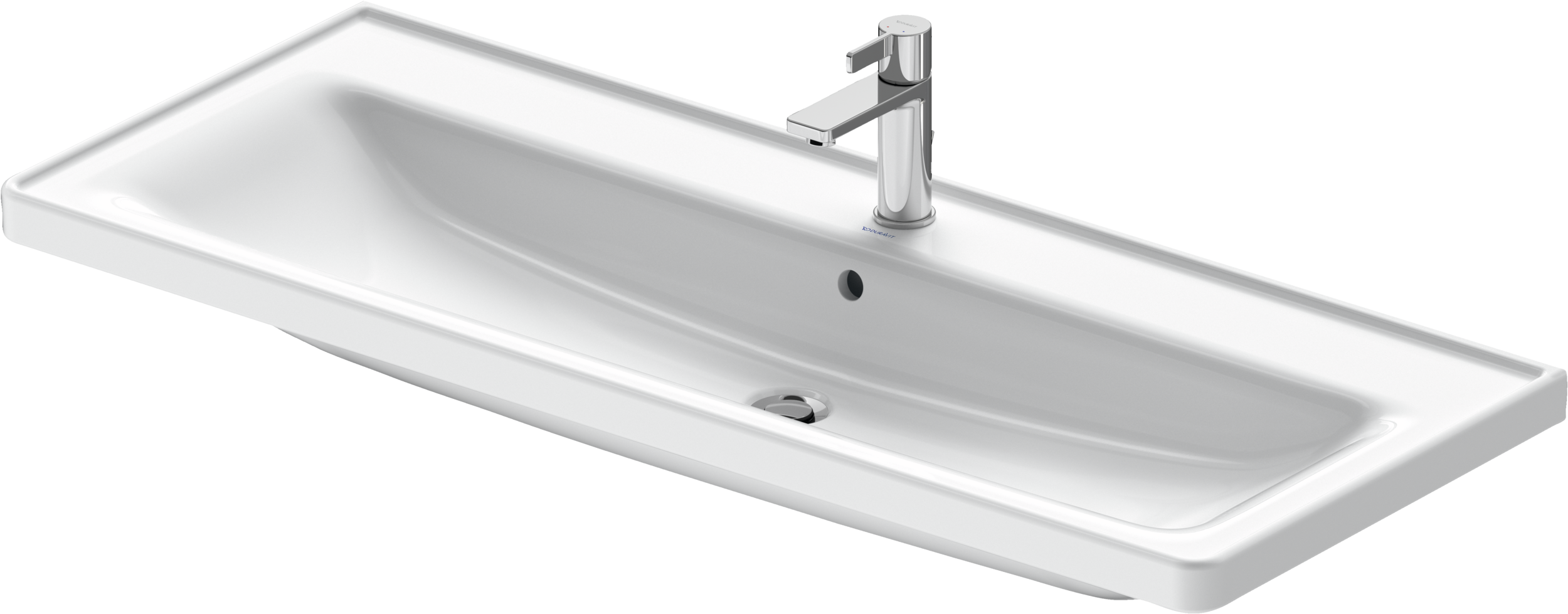 Duravit D-Neo lavabo de Pared Blanco Brillante