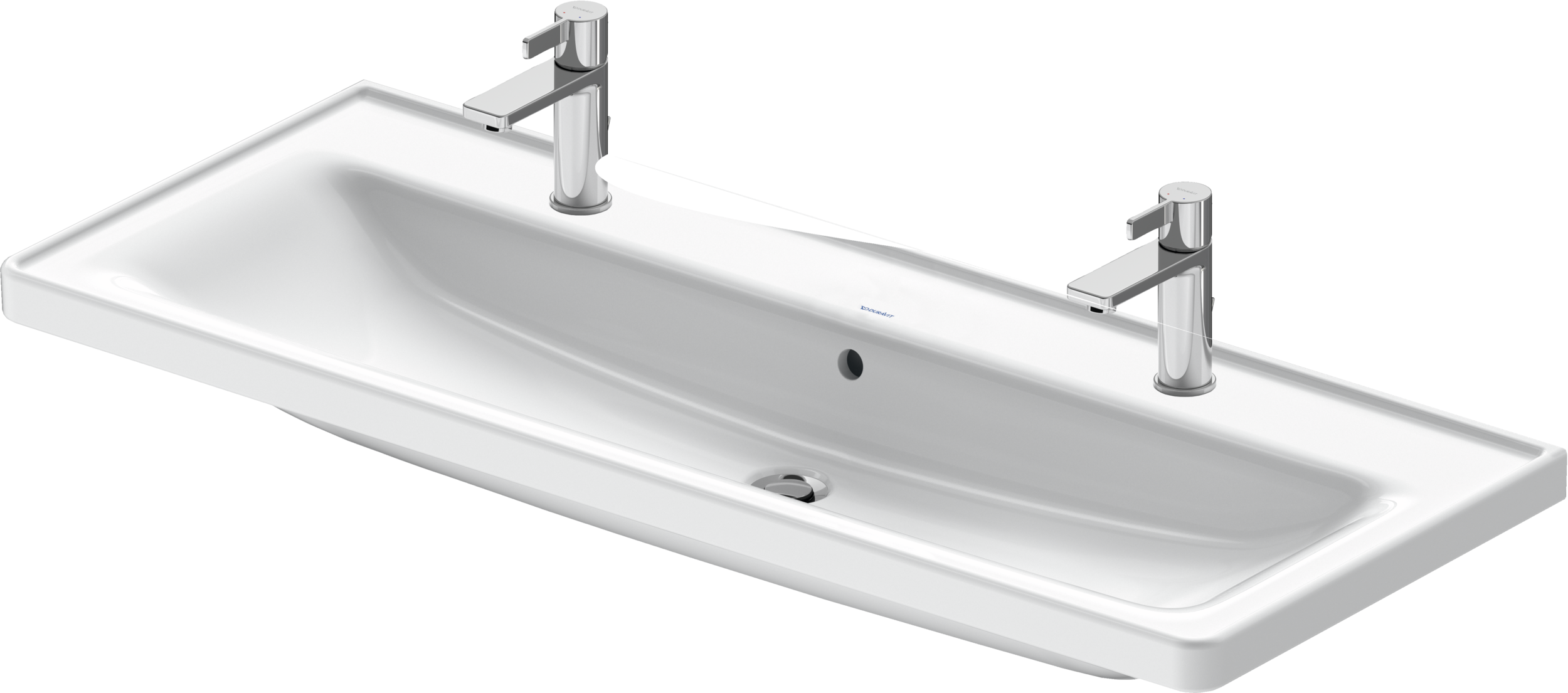 Duravit D-Neo lavabo de Pared Blanco Brillante