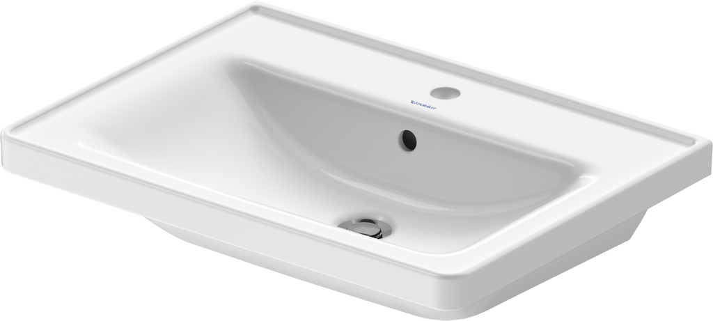 Duravit D-Neo lavabo de Pared Blanco Brillante