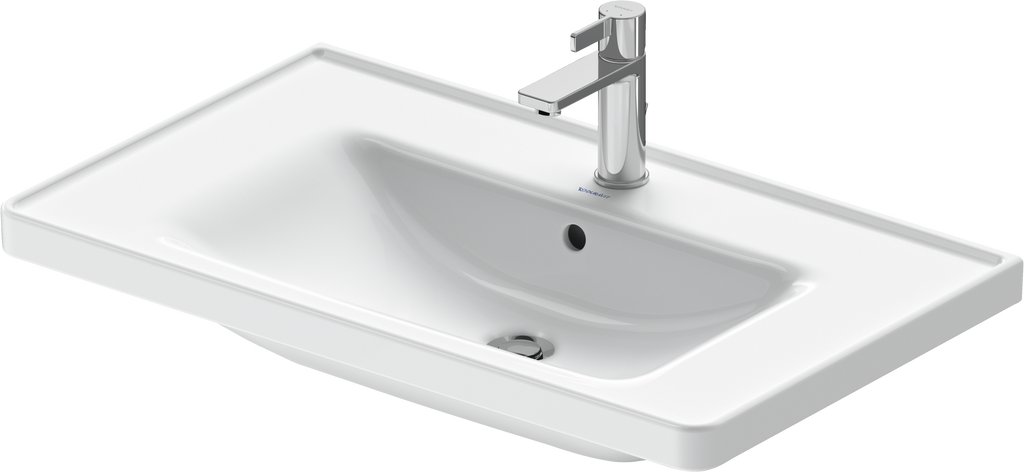 Duravit D-Neo lavabo de Pared Blanco Brillante
