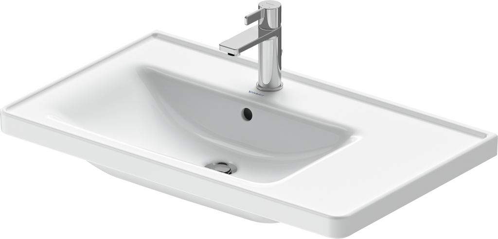 Duravit D-Neo lavabo de Pared Blanco Brillante