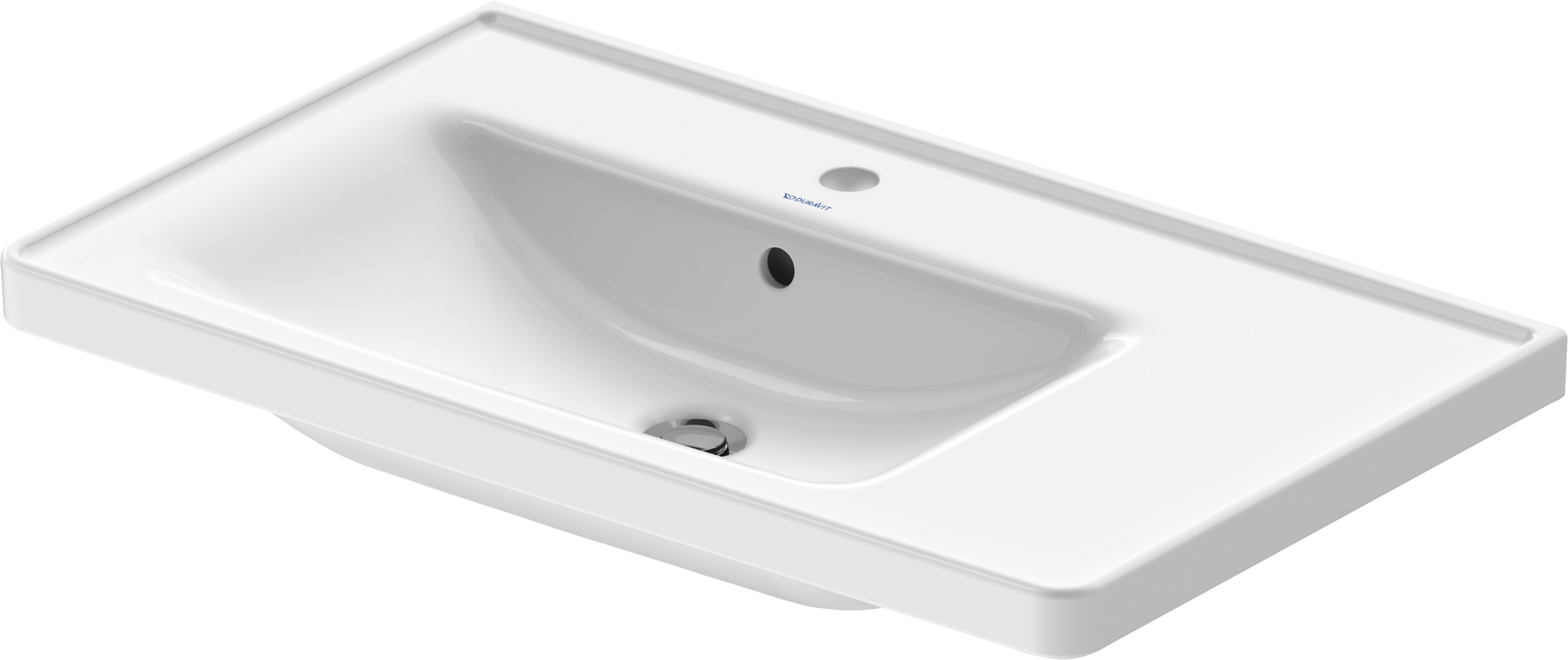 Duravit D-Neo lavabo de Pared Blanco Brillante