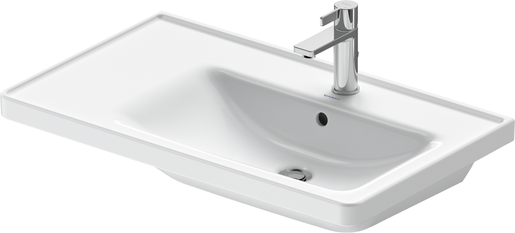 Duravit D-Neo lavabo de Pared Blanco Brillante