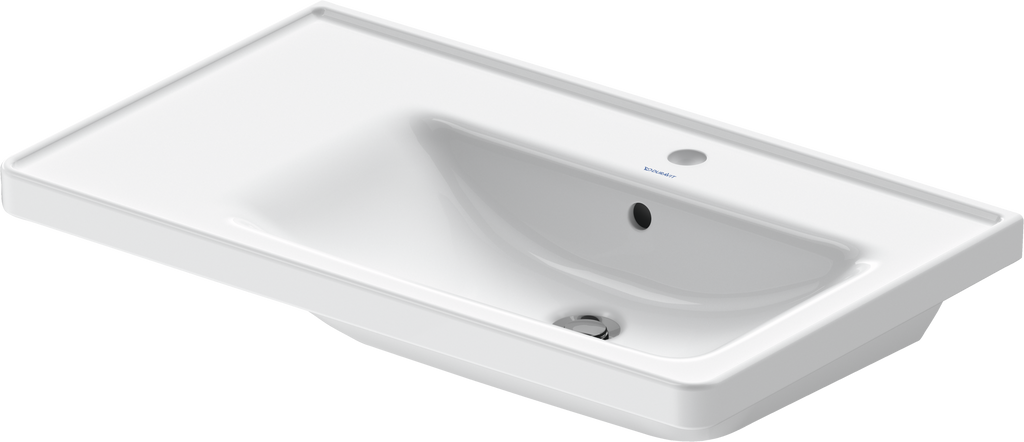 Duravit D-Neo lavabo de Pared Blanco Brillante