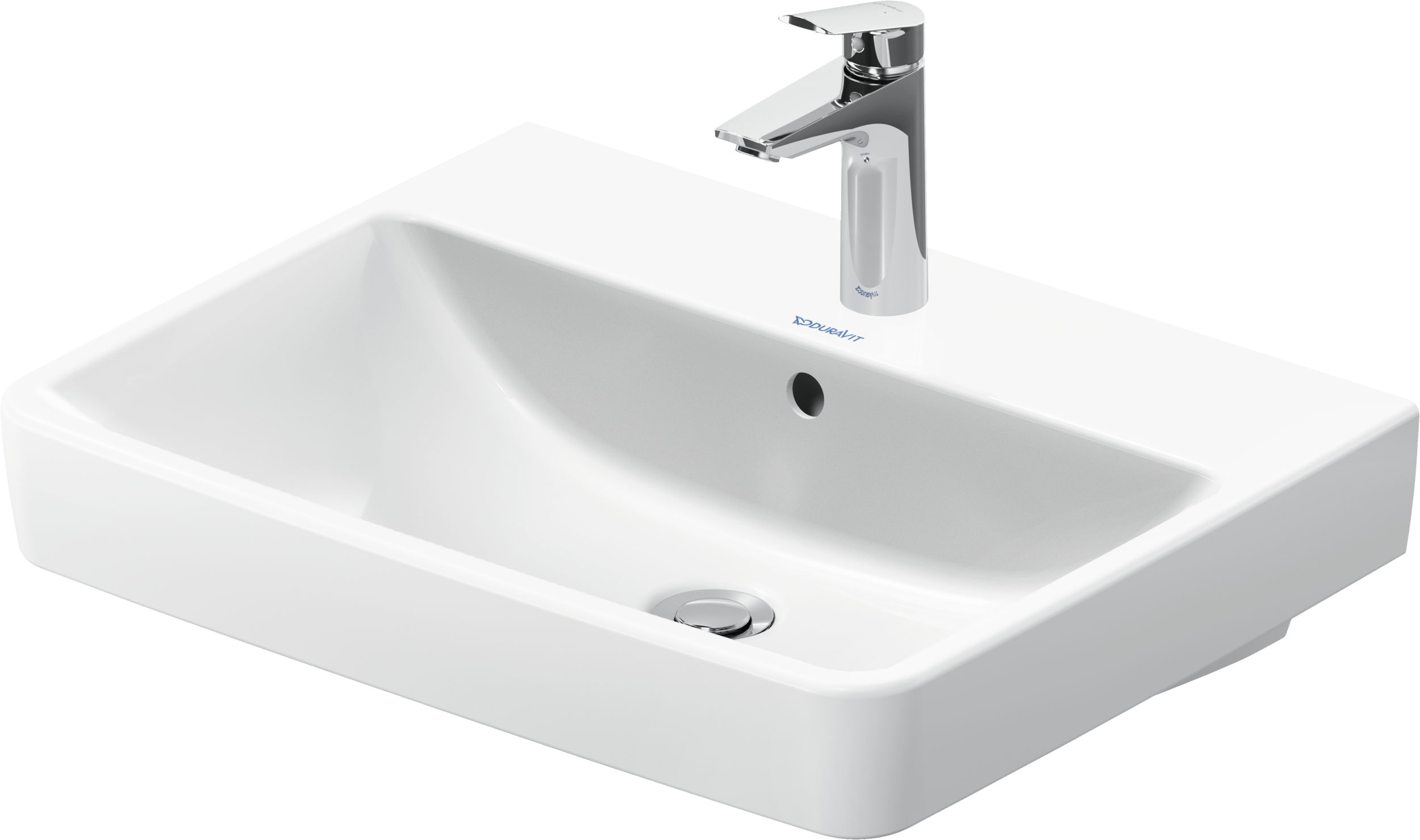 Duravit Duravit No.1 lavabo de Pared Blanco Brillante