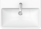 Duravit Duravit No.1 lavabo de Pared Blanco Brillante — vista superior