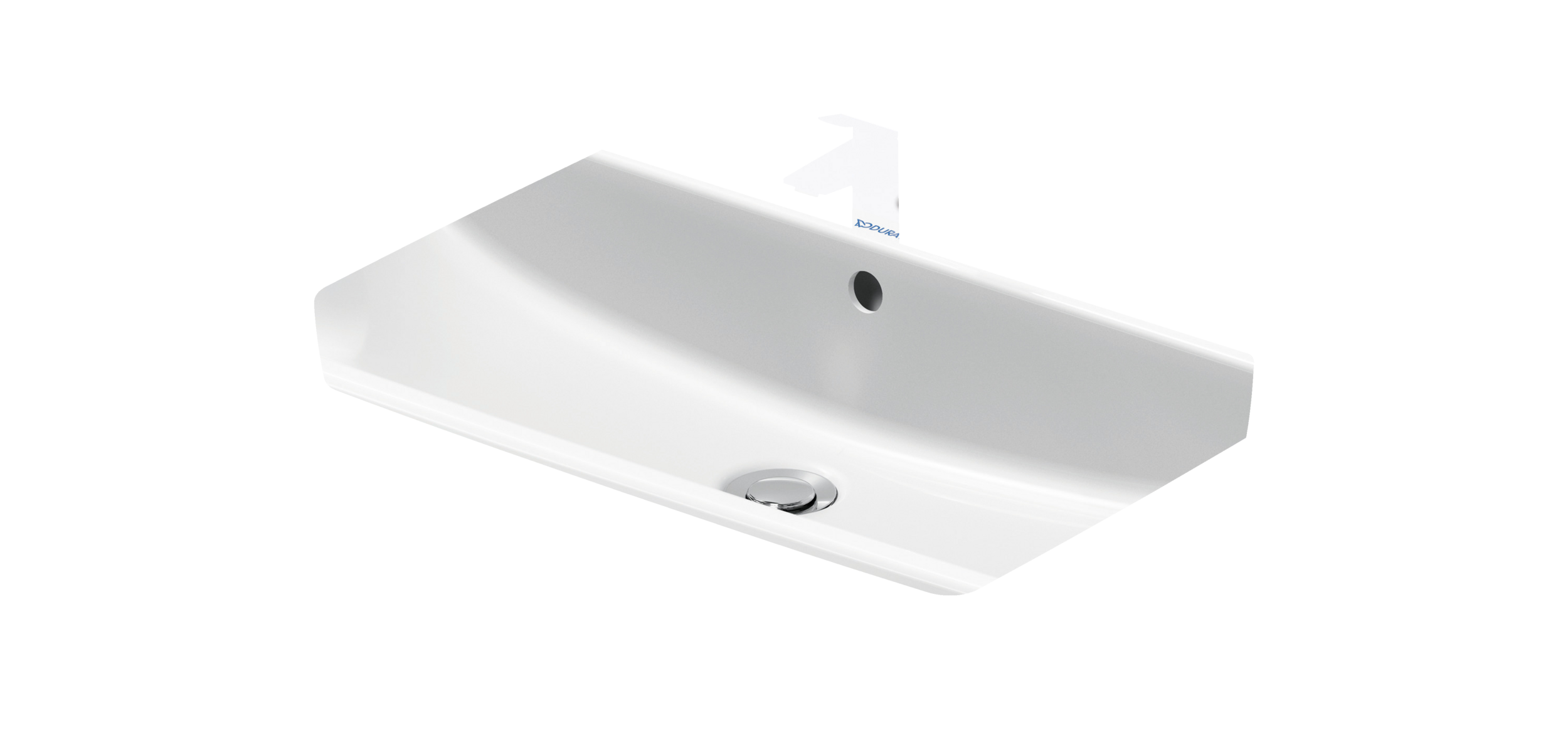 Duravit Duravit No.1 lavabo de Pared Blanco Brillante