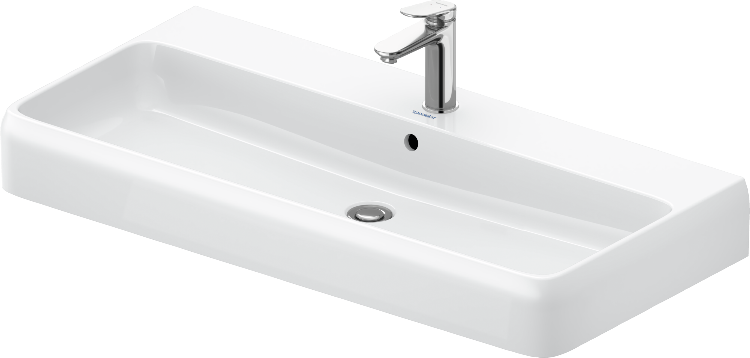 Duravit Collection One lavabo de Pared Blanco Brillante
