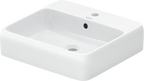 Duravit Collection One lavabo de Sobreponer Blanco Brillante