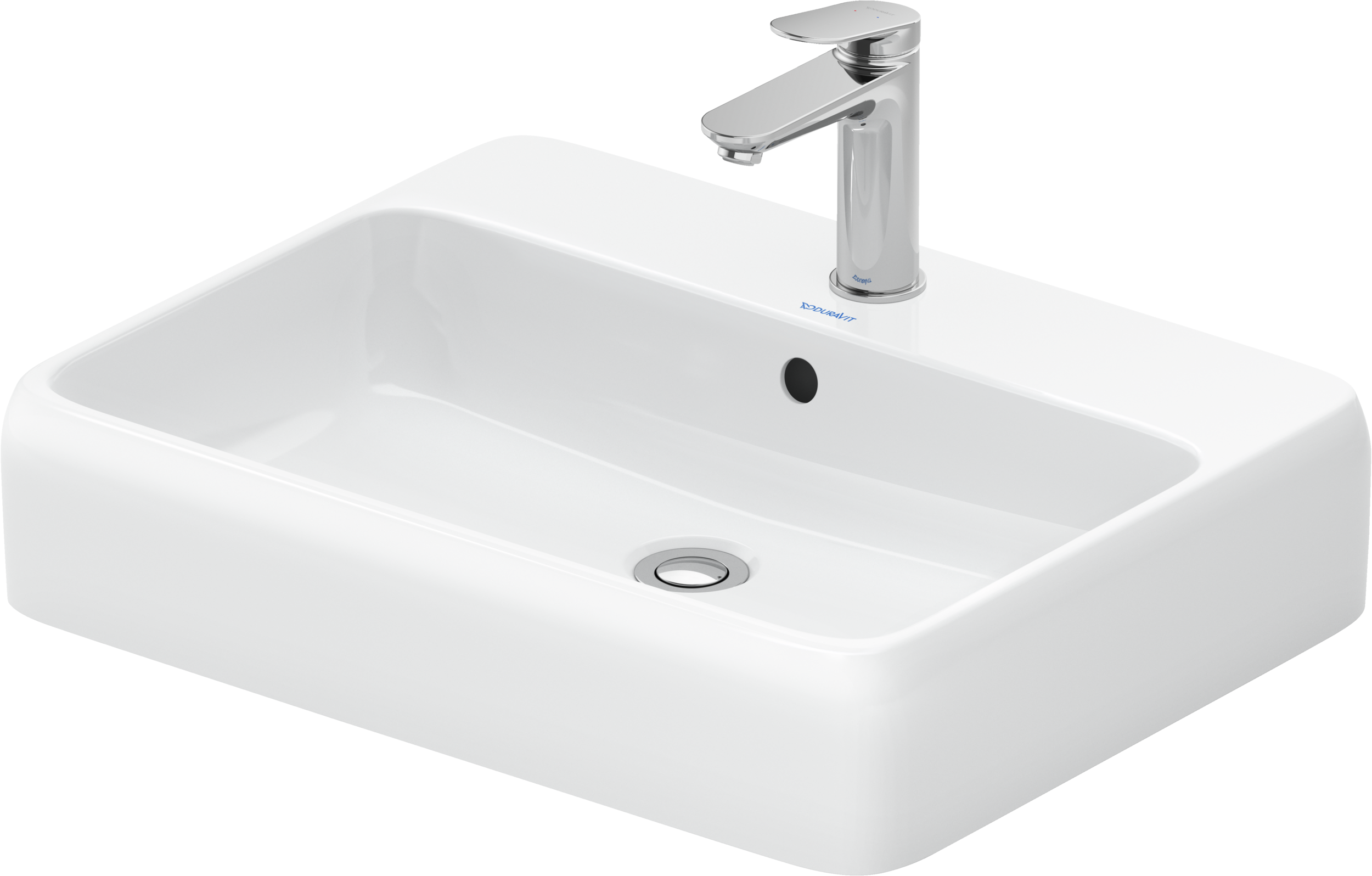 Duravit Collection One lavabo de Sobreponer Blanco Brillante