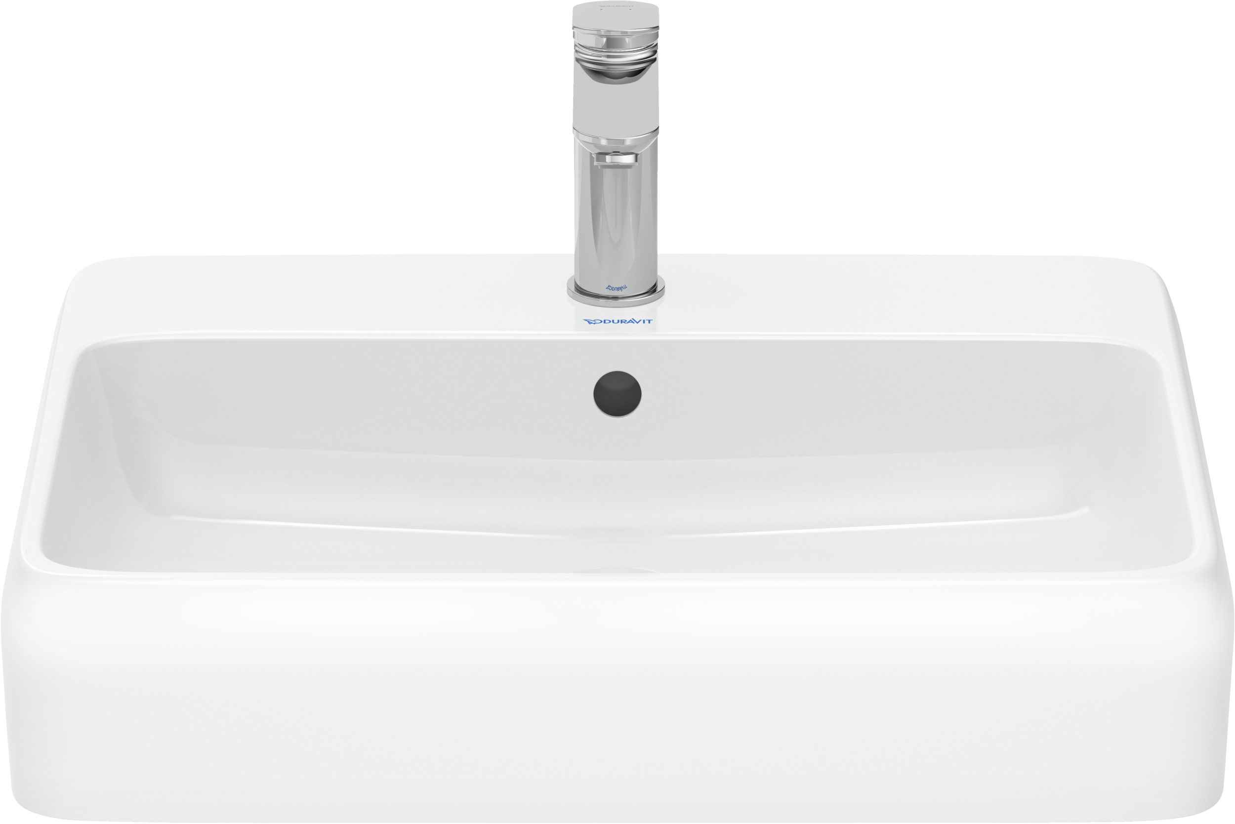 Duravit Collection One lavabo de Sobreponer Blanco Brillante