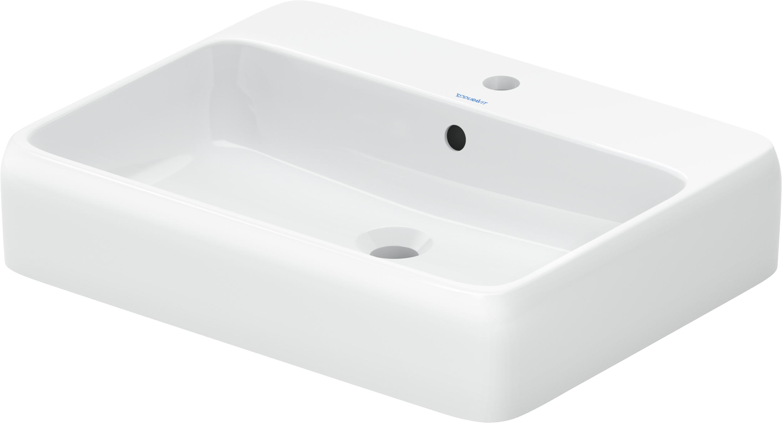 Duravit Collection One lavabo de Sobreponer Blanco Brillante