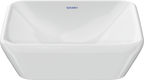 Duravit D-Neo lavabo de Sobreponer Blanco Brillante