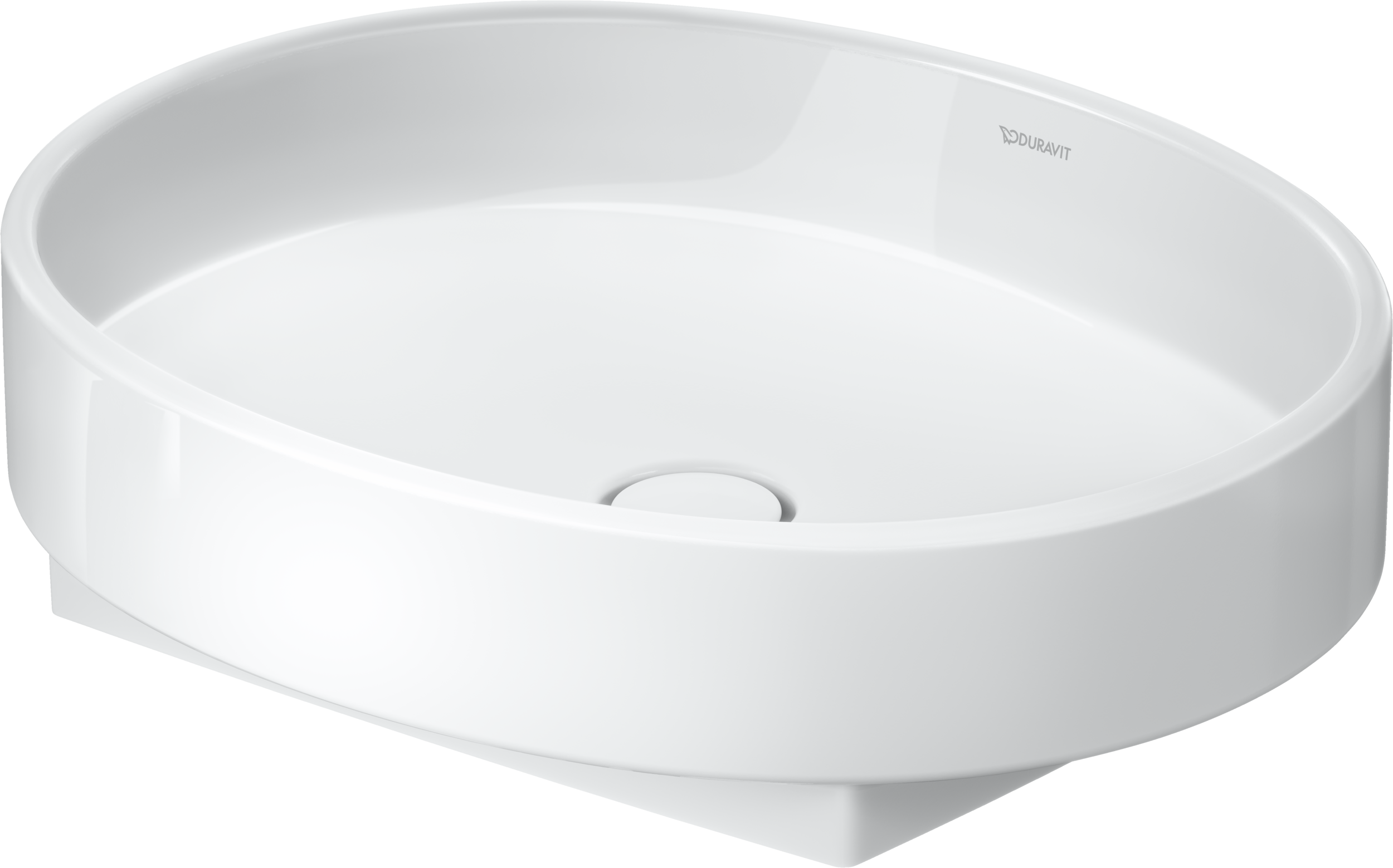 Duravit Balcoon lavabo de Sobreponer Blanco Brillante