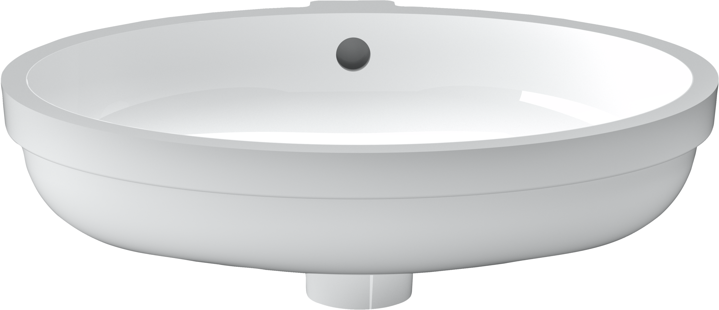 Duravit 1930 Series lavabo Bajo Cubierta Blanco Brillante