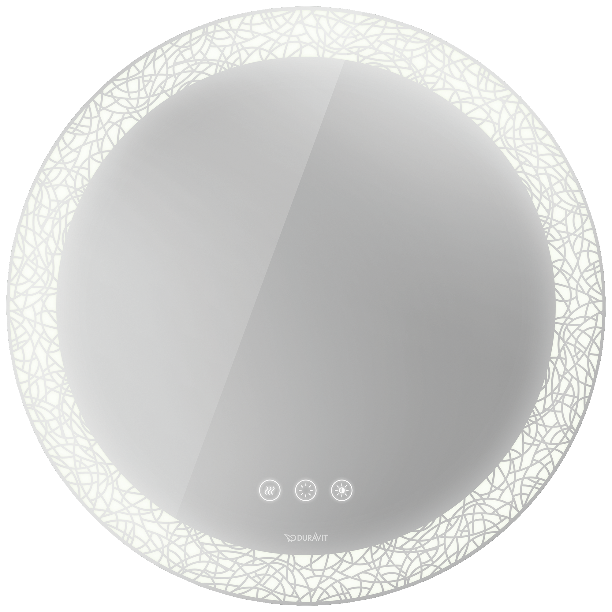 Duravit Happy D.2 Espejos Duravit Happy D.2 Espejo con Luz LED 69 × 70 cm