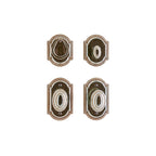 uego de Entrada Ellis 3" x 5" — Rocky Mountain Hardware bronce macizo