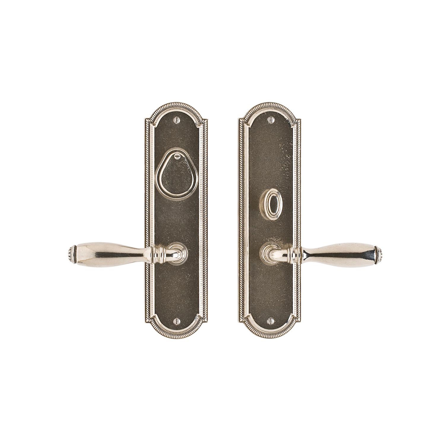 uego de Entrada Ellis 3" x 11" — Rocky Mountain Hardware bronce macizo