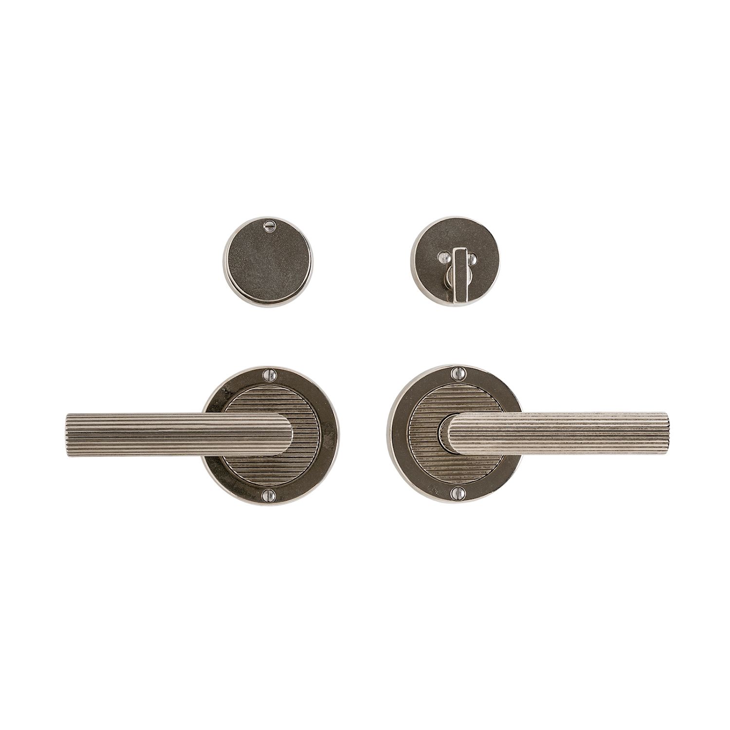 uego de Entrada Flute redondo 3 1/2" — Rocky Mountain Hardware bronce macizo