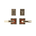 uego de Entrada Designer cuadrado 3" x 3" — Rocky Mountain Hardware bronce macizo