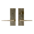 uego Interior Verdura 3" x 9" — Rocky Mountain Hardware bronce macizo