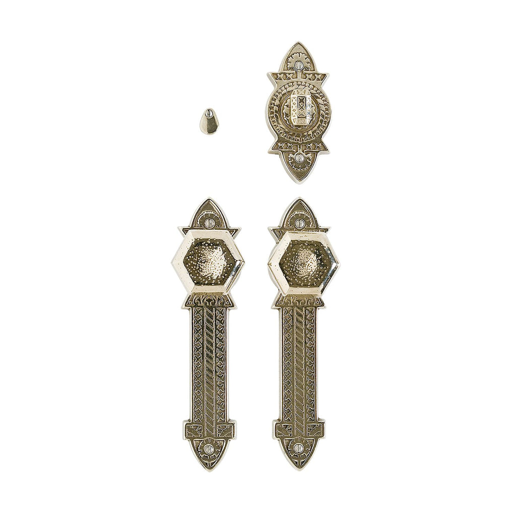 Juego interior Briggs 2 3/8" x 10" — Rocky Mountain Hardware bronce macizo