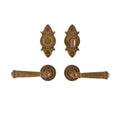 Juego de entrada Briggs redondo 2 1/2" — Rocky Mountain Hardware bronce macizo