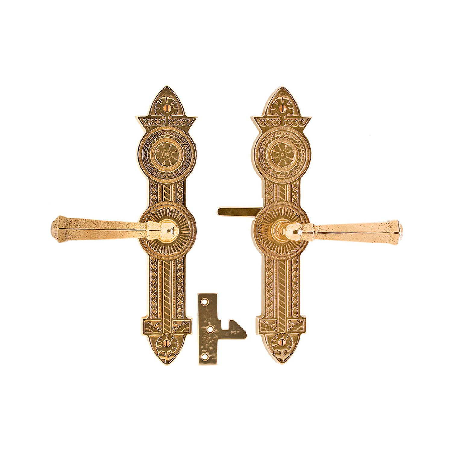 Herraje para portón Briggs 3" x 13" — Rocky Mountain Hardware bronce macizo