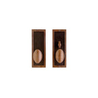 uego de Entrada Designer 3" x 8" — Rocky Mountain Hardware bronce macizo