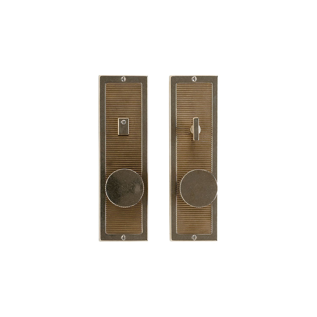uego Interior Flute 3" x 10" — Rocky Mountain Hardware bronce macizo