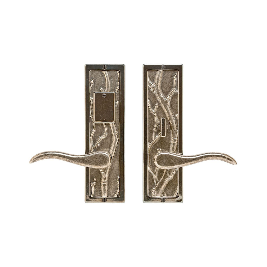uego de Entrada Designer Textures 3" x 10" — Rocky Mountain Hardware bronce macizo