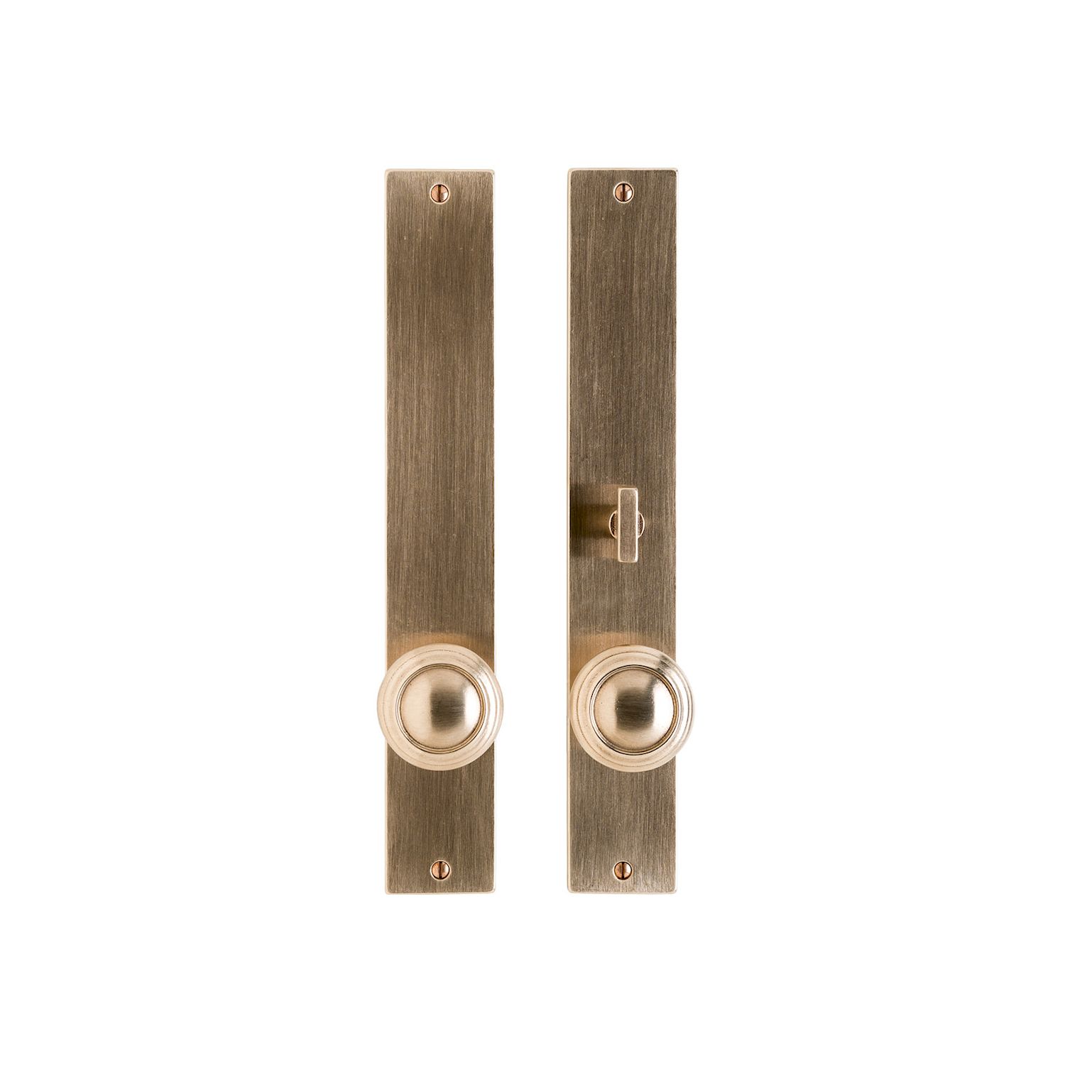 uego de Entrada Edge 2" x 13" — Rocky Mountain Hardware bronce macizo