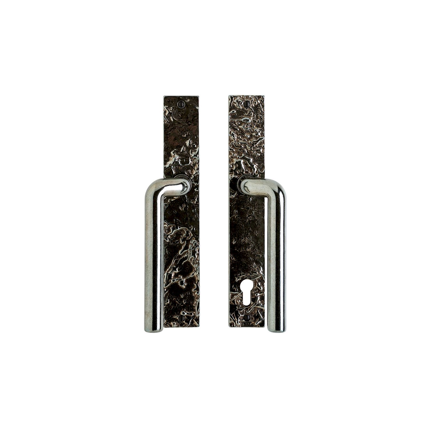 erraje para Puerta Corrediza Edge 1 3/4" x 11" (cilindro perfil) — Rocky Mountain Hardware bronce macizo